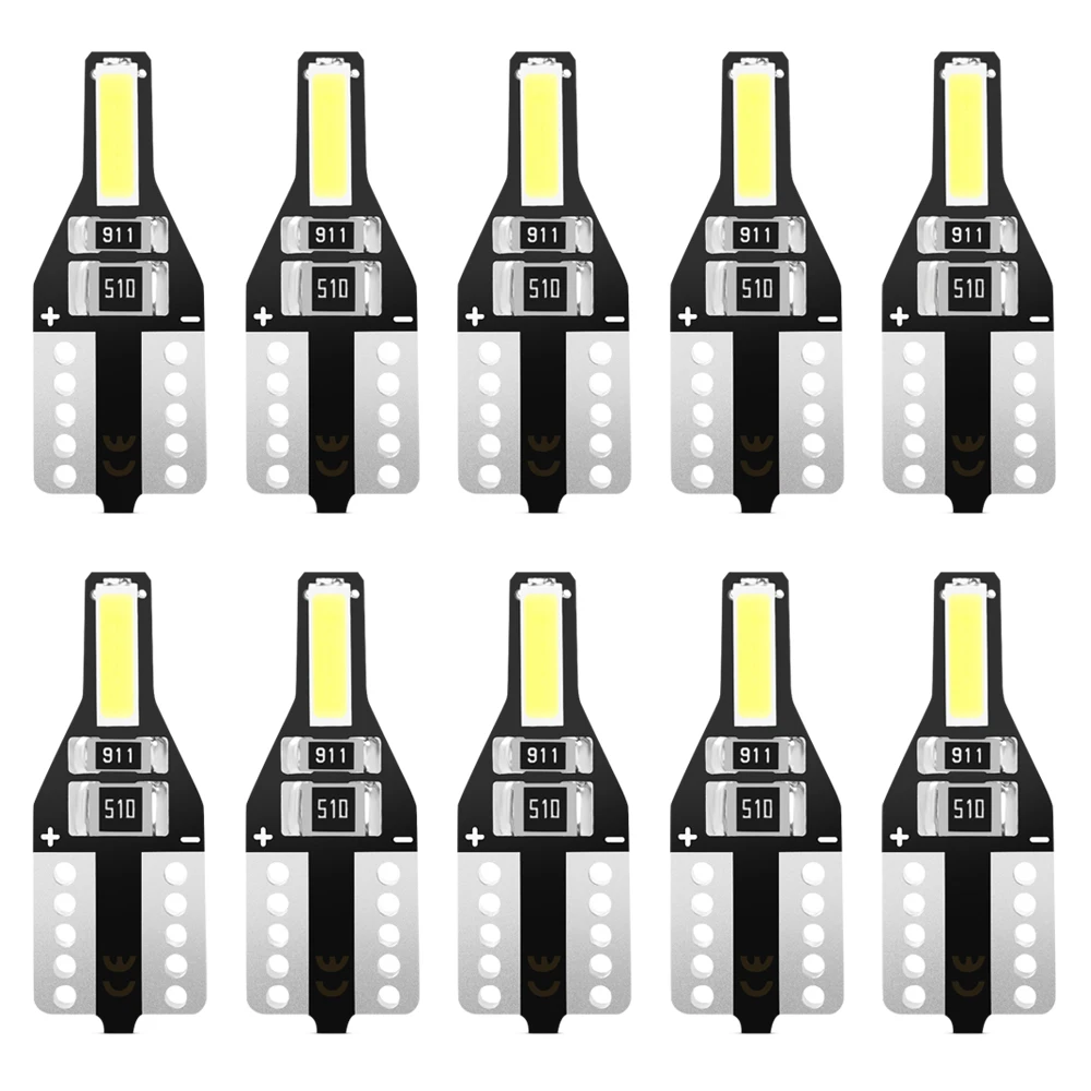 5x T10 LED W5W 194 Car Lights for Honda Civic Accord CRV HRV Jazz Fit NC750X Auto Led Interior Light Trunk Lamp Xenon 6000K 12v |