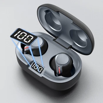 

TWS Y16 Bluetooth 5.1 Earphones Wireless Charger Earbuds Waterproof Sports Earbuds Noise Reduction Headphones For Xiaomi Samsung