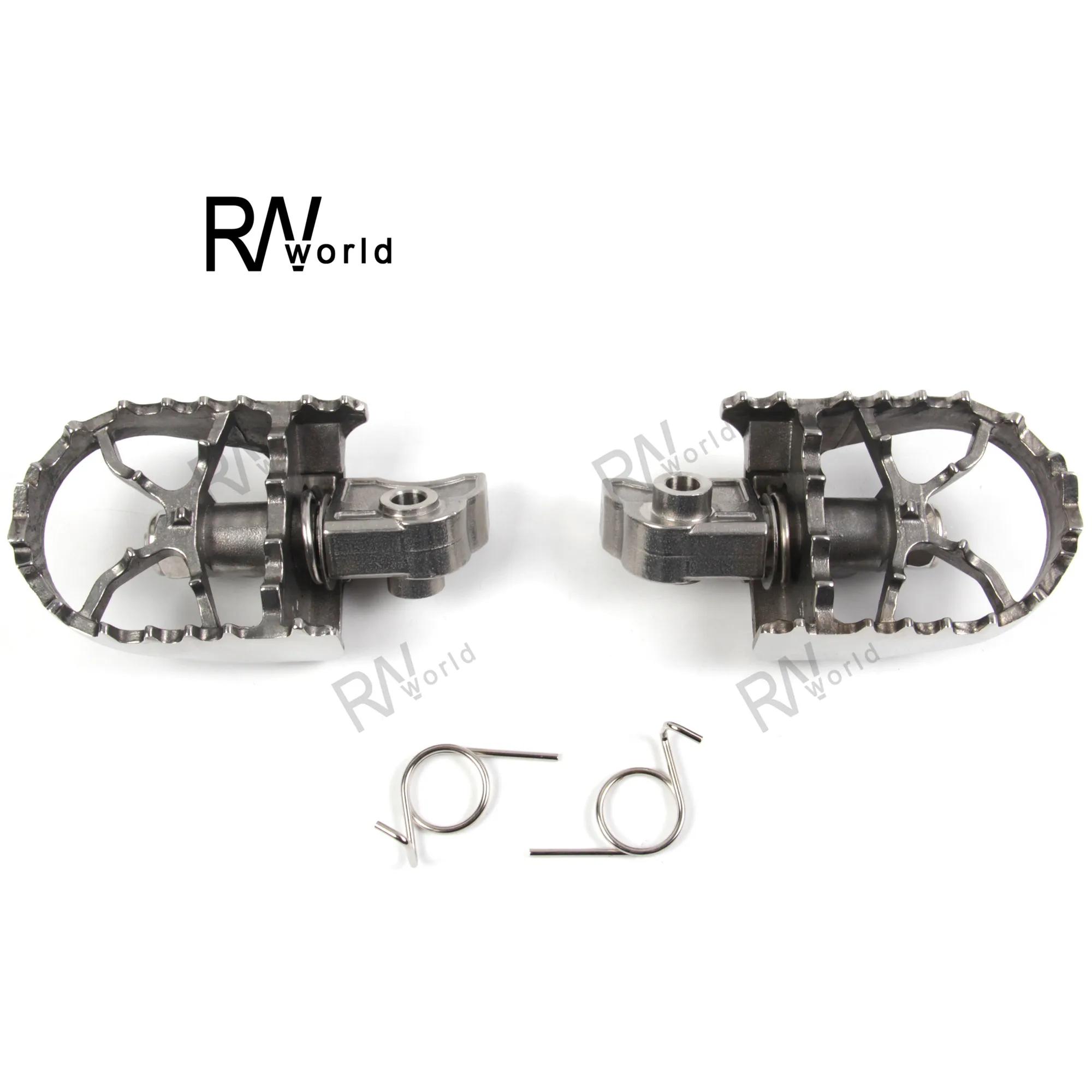 1 Pair For Bmw F650gs Twin 20082012 Foldable Footpeg Front Foot Pegs