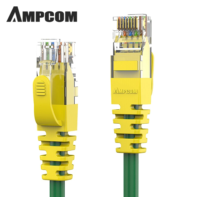 AMPCOM Ethernet кабель RJ45 Cat6 Lan UTP CAT 6 RJ 45 сетевой Патч корд (1000 Мбит/с 250 МГц 24AWG) для