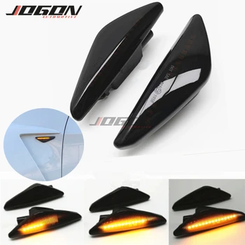 

LED Dynamic Turn Signal Light Side Marker Lamp Sequential Indicator For BMW X3 F25 X5 E70 X6 E71 E72 2008 - 2014
