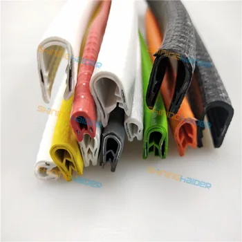 

Free shipping 15m 7mm width 10mm height U type rubber sealing strip for cars or table etc.