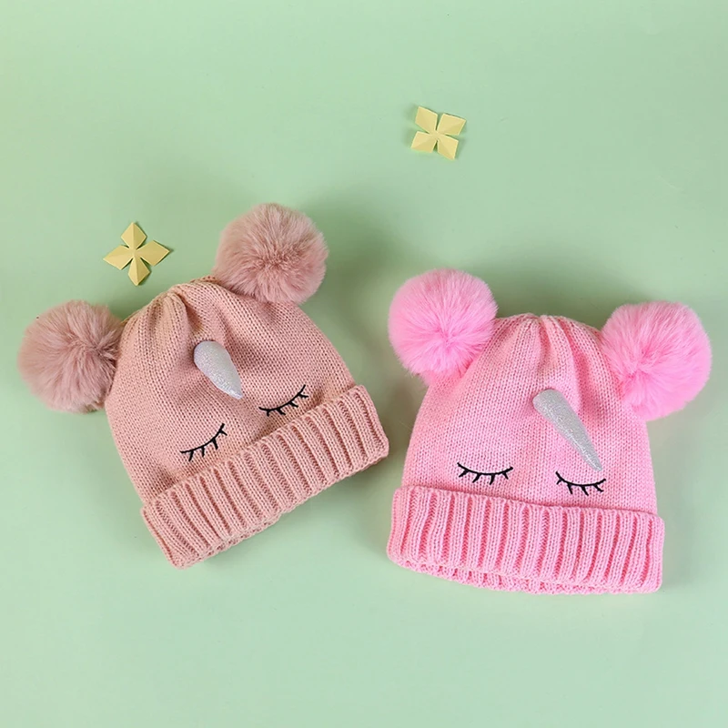 Unicorn Fluffy Winter Beanies Hat