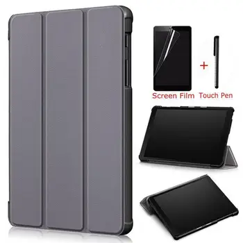

Magnetic PU Leather Case for Samsung Galaxy Tab A SM-P200 SM-P205 8.0 inch 2019 New Tablet Funda Capa Cover+Touch Pen