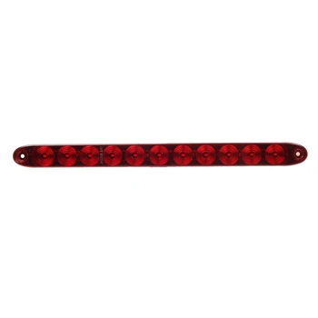 

1Pcs Red 15 Inch 11 Led Light Bar Stop Turn Tail 3Rd Brake Light Truck Trailer Identification Id Bar Waterproof