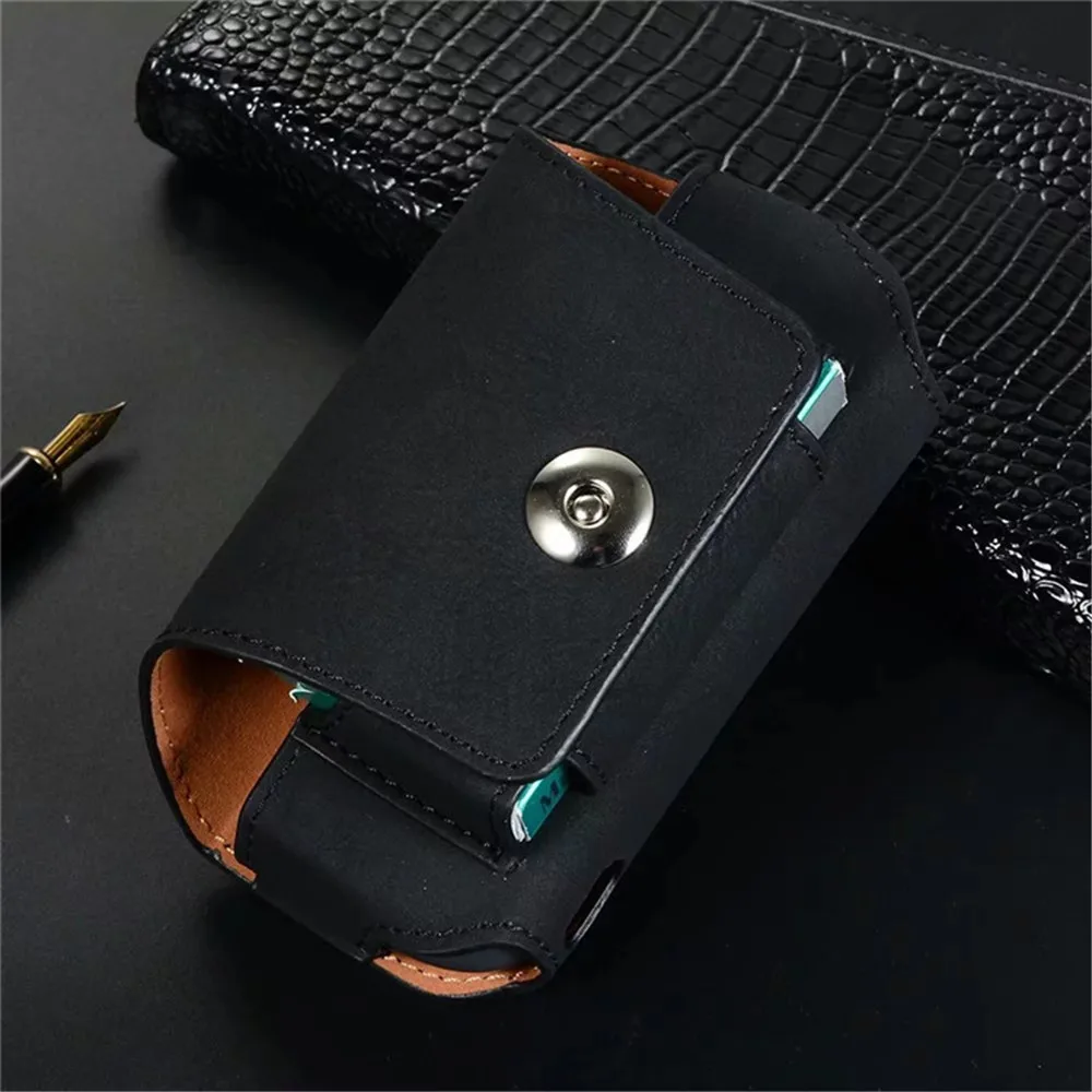 JINXINGCHENG Новинка 5 цветов кожаный чехол кошелек для iqos 3 0 Чехол книжка с откидной