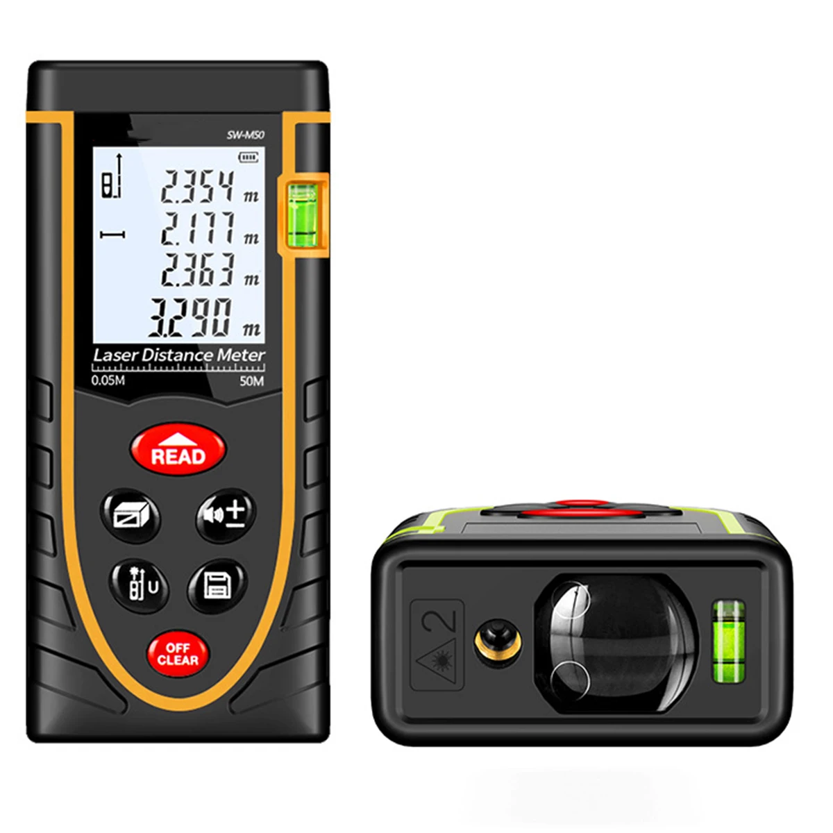 Portable Handheld Digital Laser Distance Meter Range Finder Measure Tool with Dual Bubble Level for construction and industries Portable Handheld Digital Laser Distance Meter Range Finder Measure Tool with Dual Bubble Level for construction and industries