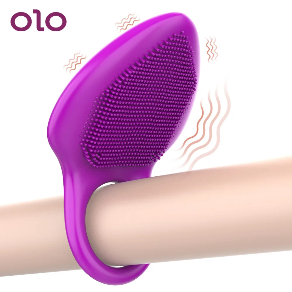 Кольцо OLO секс-игрушки для мужчин вибратор стимуляции клитора вибрирующее кольцо