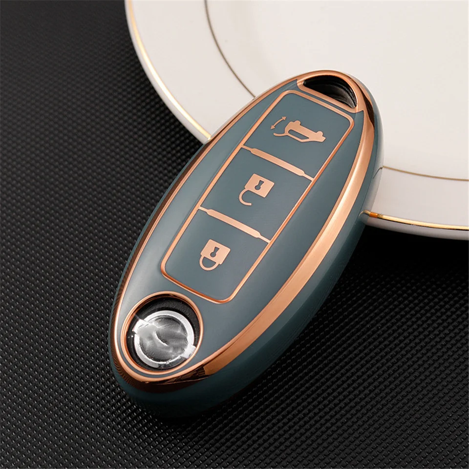 Cover custodia chiave auto per nissan juke leaf micra k12 note patrol qashqai j11 j10 tiida versa x-trail xtrail x trail t32 Infiniti - Hb4e0bf1b275045d38c2a13bc58dd1381Z
