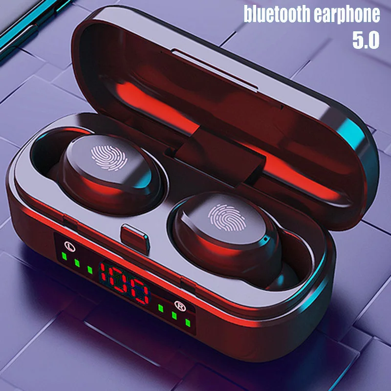 Беспроводные наушники TWS Bluetooth-наушники спортивные водонепроницаемые стерео