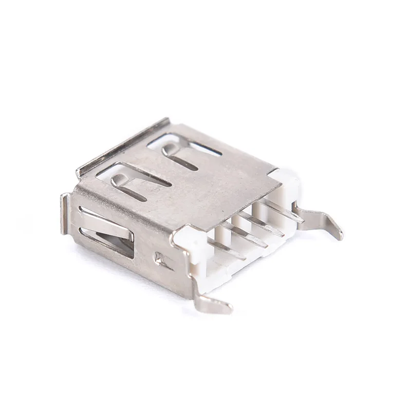 5/1 шт. USB 2,0 Тип женский вертикальный разъем 180 градусов 4 Pin Гнездовой разъем Jack разъемы 13 мм 30V