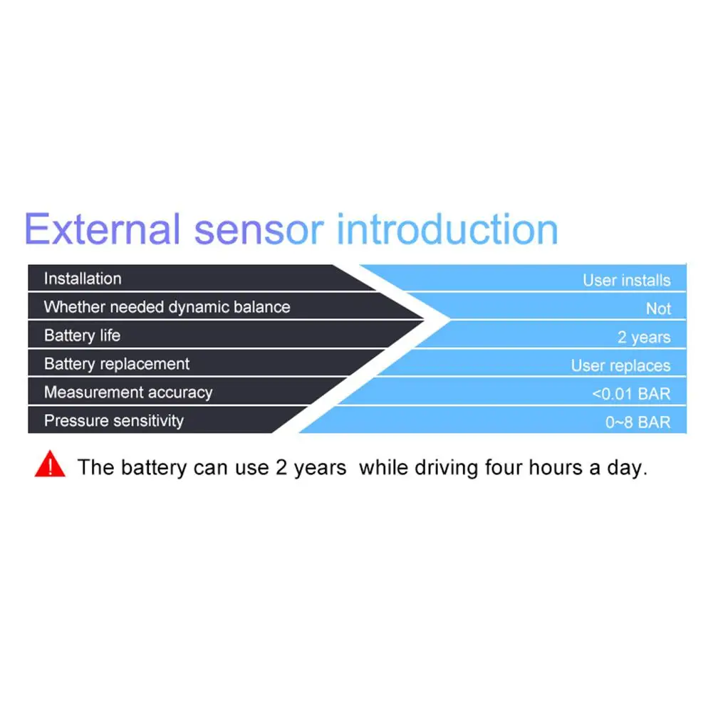 T802 беспроводной TPMS датчик давления в автомобильных шинах Автоматическая система мониторинга на солнечных батареях для автомобильных грузовых шин сигнализация безопасности