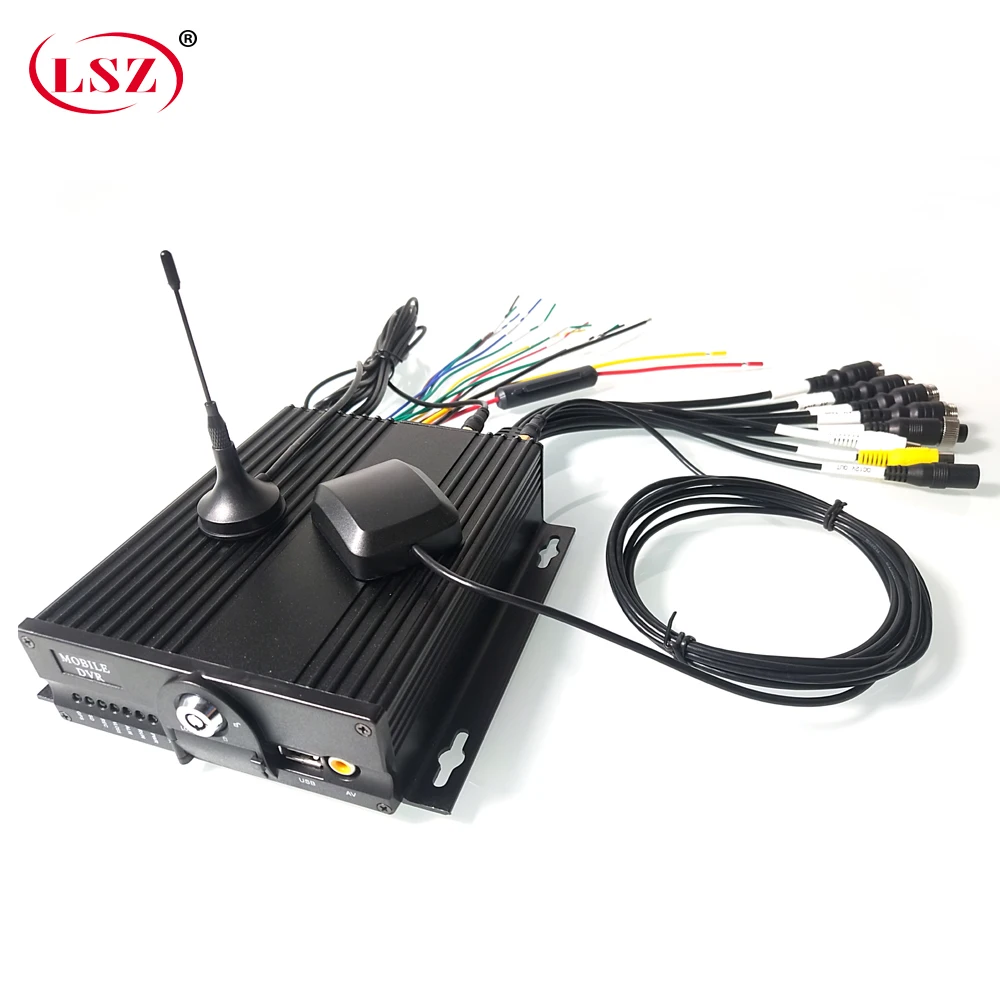 LSZ 4G сеть MDVR Автомобильный видеорегистратор Поддержка 4CH AHD 720P H.264 видео сжатие Мобильный цифровой видеорегистратор gps грузовик