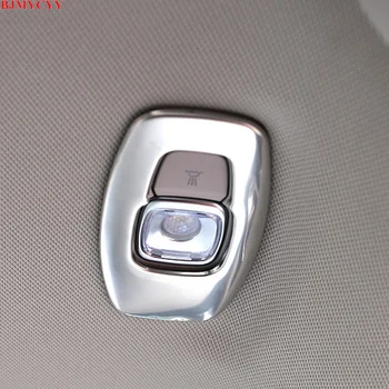 

BJMYCYY 2PCS/SET Stainless steel decorative frame of reading light in the back of car For Renault Koleos 2017 2018 Accessories