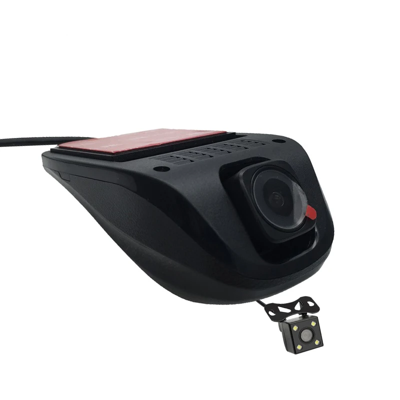 COHO Автомобильный регистратор DVR камера цифровой видеорегистратор видеокамера 1080P ночного видения скрытый тип - Название цвета: Белый