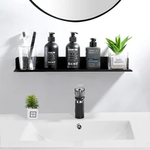 Bathroom Shelves Shower Bathing Storage Shelf Holder Kitchen Organizer Rack Shampoo Shower Caddy Rack Black Bathroom Accessories
