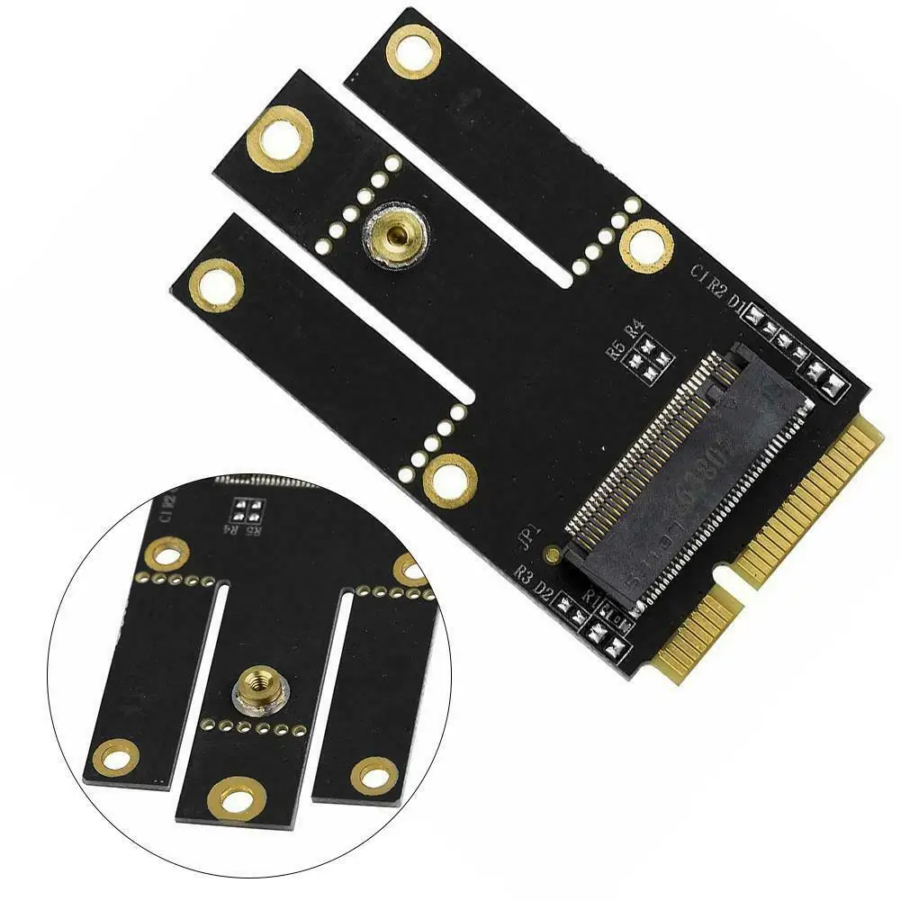 M.2 NGFF в мини конвертер PCI-E адаптер для M.2 Wifi Wlan Bluetooth карты Intel AX200 9260 8265 8260 для ноутбука