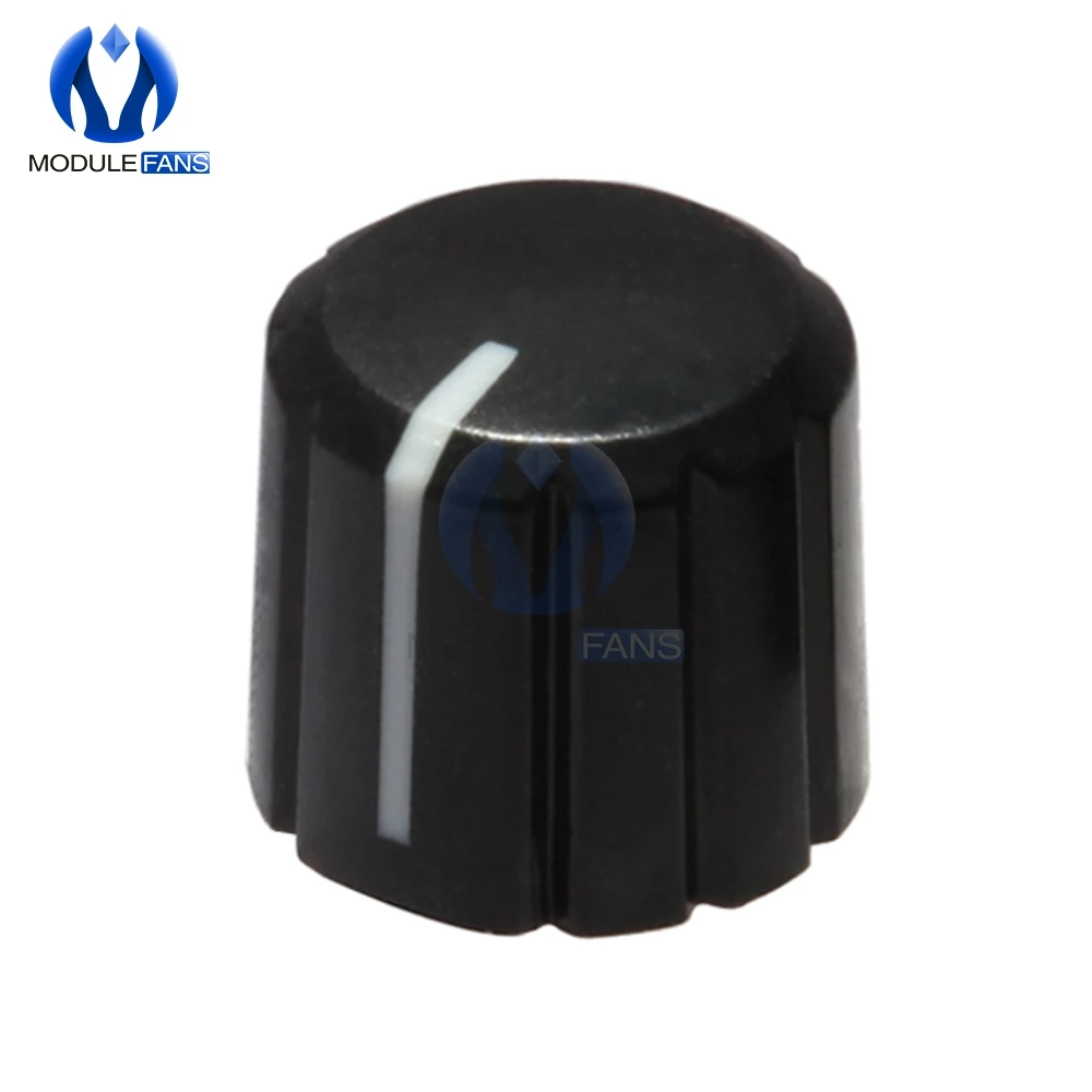 10PCS Für KY-040 360 Grad Potentiometer Drehgeber ABS Halb Welle Loch Kappen Knopf Ziegel Sensor Schalter 6mm – Detail 5
