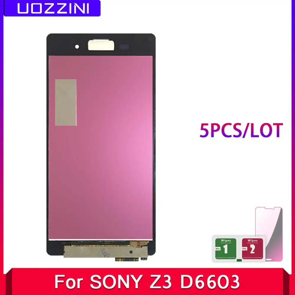 5 шт. ЖК-дисплей для Sony Xperia Z3 D6603 D6633 D6643 D6653 2 &quotЖК-сенсорный экран дигитайзер в