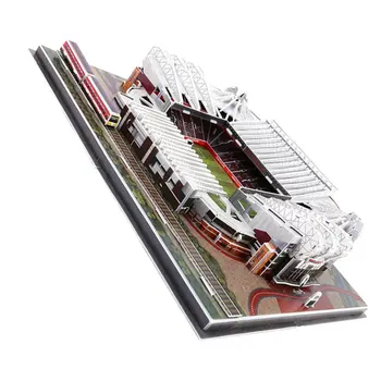 

DIY 3D Puzzle Jigsaw World Football Stadium European Soccer Playground Assembled Building Model Puzzle Toys for Children GYH