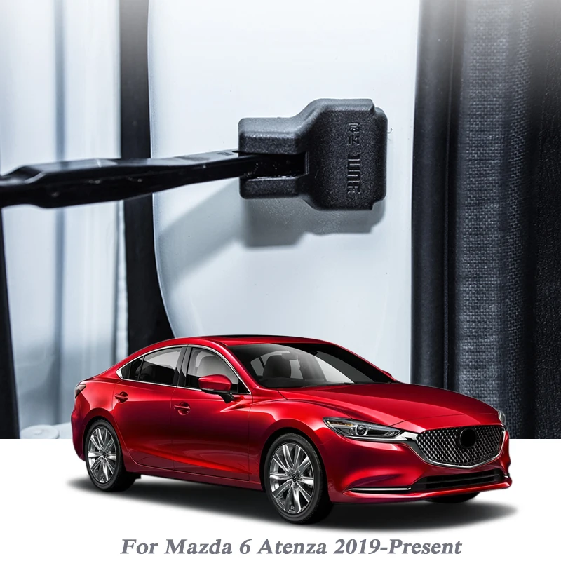 Автомобильный Стайлинг контрольный рычаг двери защитная крышка для Mazda 6 Atenza-Н. В. Автомобильный Дверной замок Защитная крышка внешние аксессуары