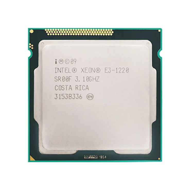 Процессор Intel Xeon E3-1220 3,1 ГГц 4 ядра SR00F LGA 1155 процессор E3 1220 80 Вт протестированный рабочий