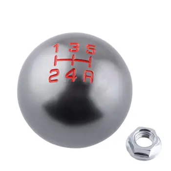 

Aluminum alloy Gear Shift Knob Round Accessories Auto Interior Inner Manual