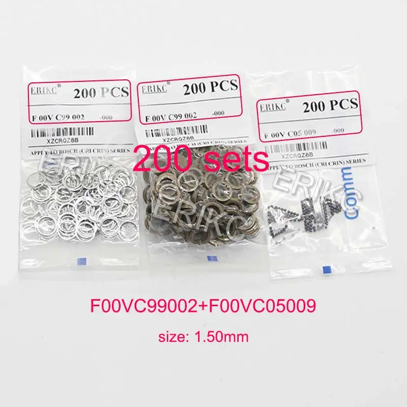 ERIKC Nozzle Injector Steel Ball F OOV C05 001 Common Rail Repair Kits Steel ball FOOVC05001 Diameter 1.34mm FOOV C05 001 