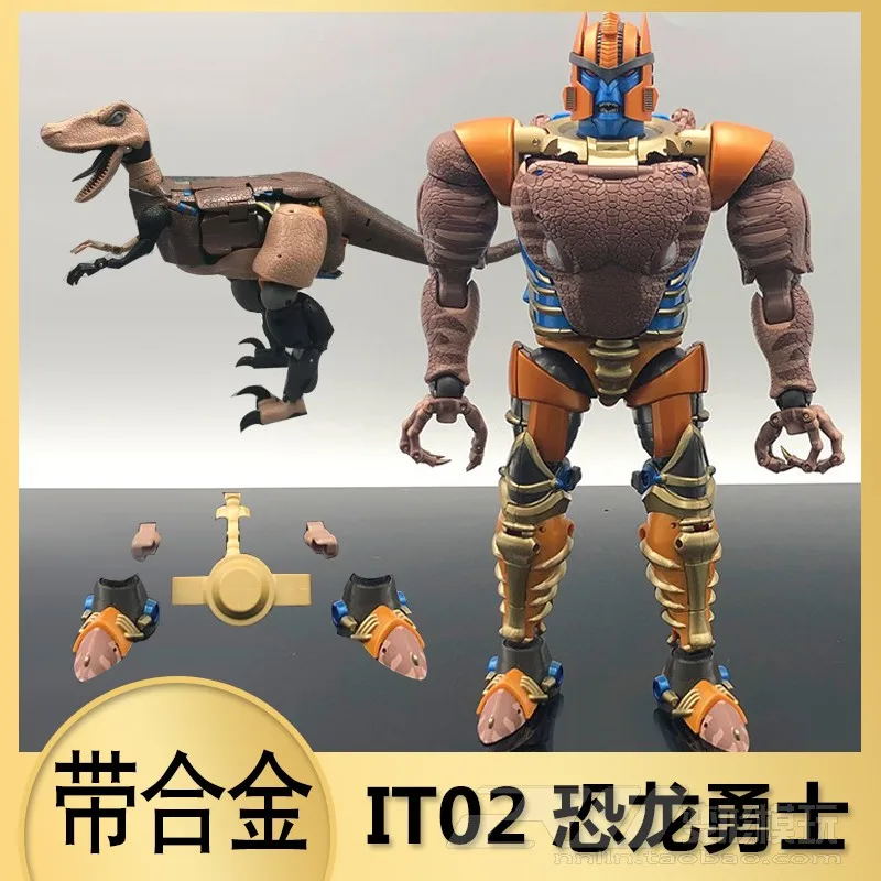 

Transformation Battle of the Beast BW Super Hero Warrior IT02 Dinosaur PVC Action Figure Model Doll Toy