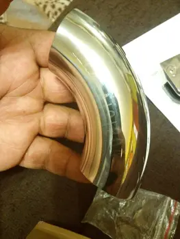 

Freeshipping SUS 304# E450 90 Degree Stainless Steel Curved Elbow