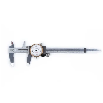 

0-150mm 6inch Stainless Steel Dial Vernier Caliper Gauge Micrometer Tool Useful