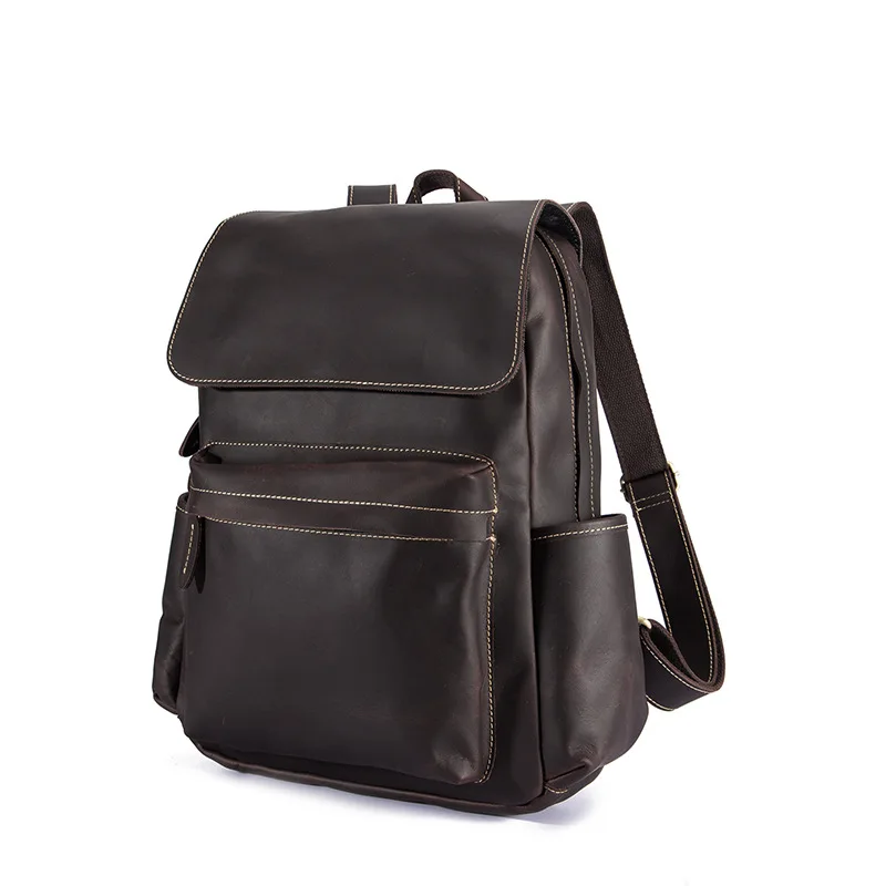 Mochila Masculina Couro legigo, винтажная сумка для ноутбука, 16 дюймов, натуральная кожа, рюкзак для мужчин, рюкзак для ноутбука, школьная сумка