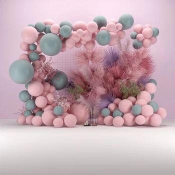 

Yeele Fantasy balloon pink Wall Photographic Backdrops birthday background wall For Photography Backgrounds For Photo Studio