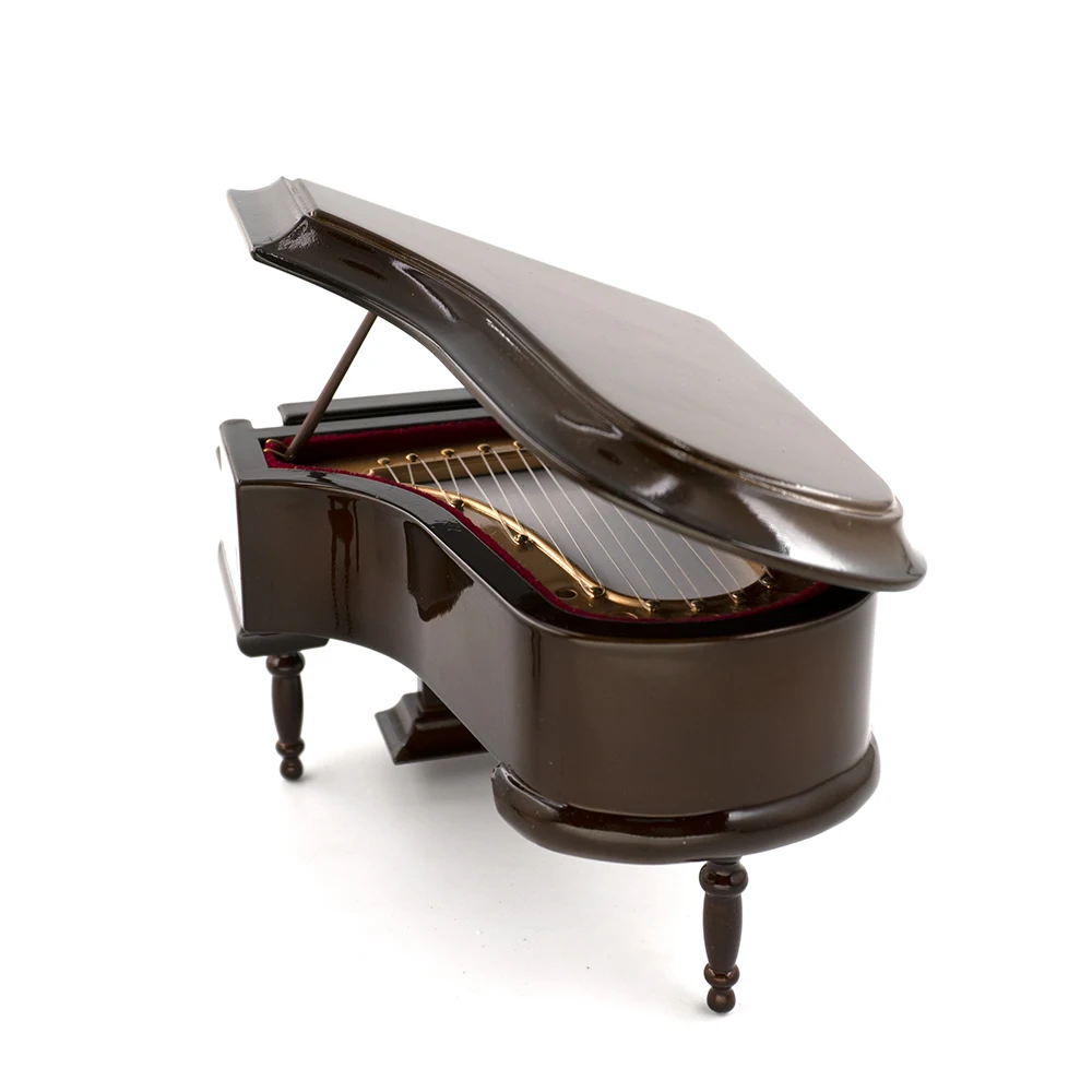 Miniatur Konzertflügel aus Holz Mini Musikinstrument