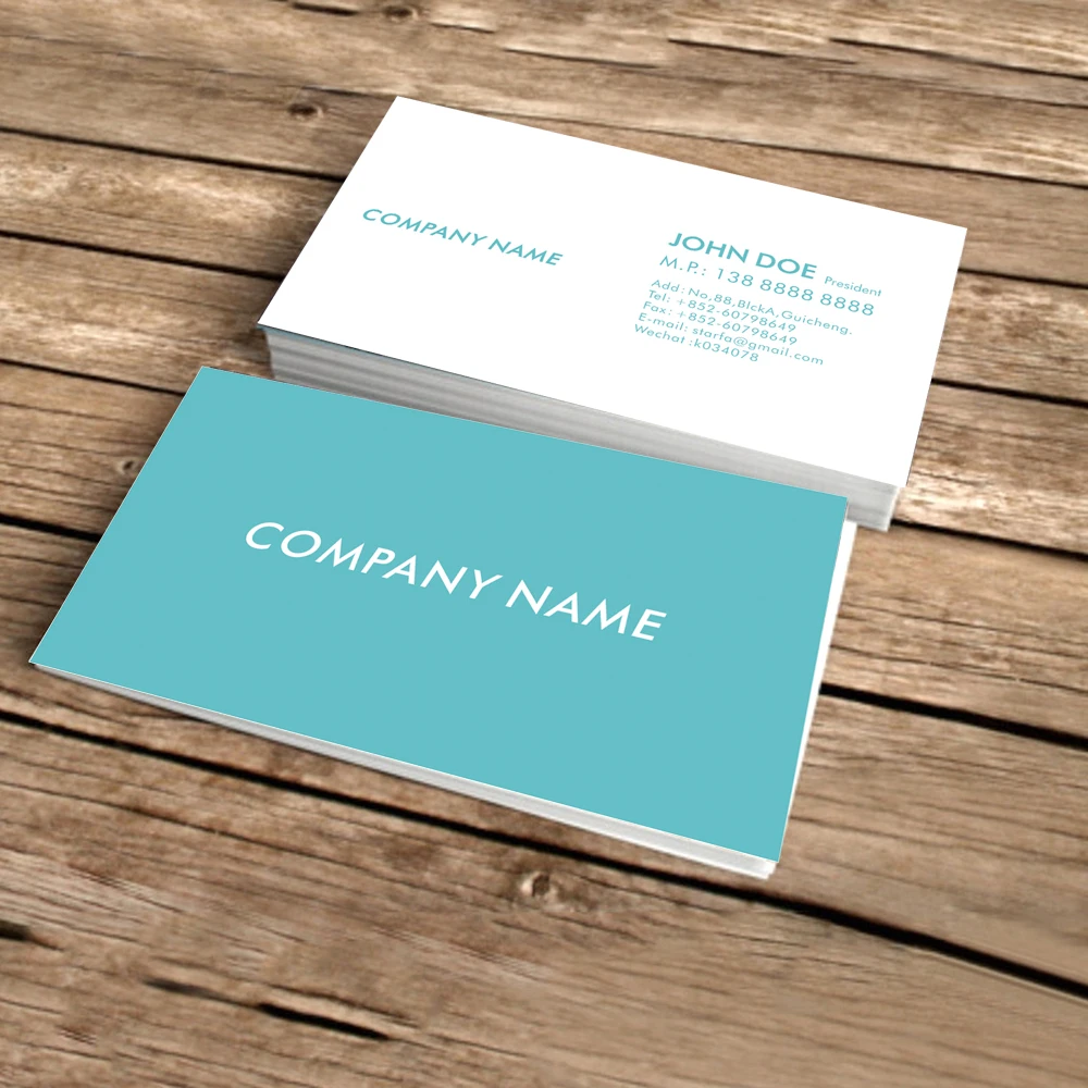 Business Wedding Card Printing Free Design And Full Color Two Sided Printing Personalized Business Cards