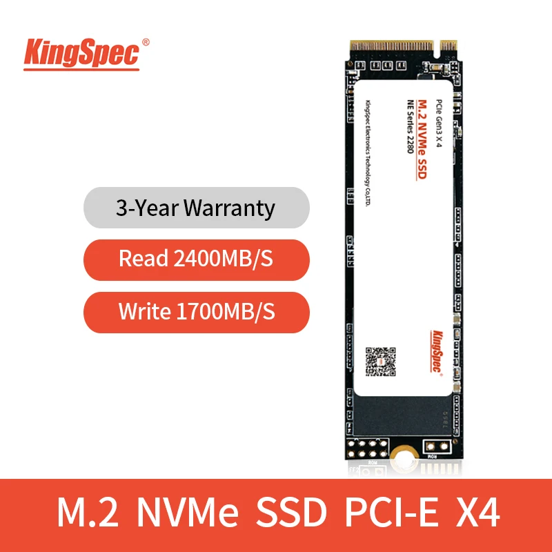 KingSpec ssd m2 nvme M.2 PCIe NVME 128 ГБ 256 512 1 ТБ жесткий диск mve 2 внутренний SSD для ноутбуков