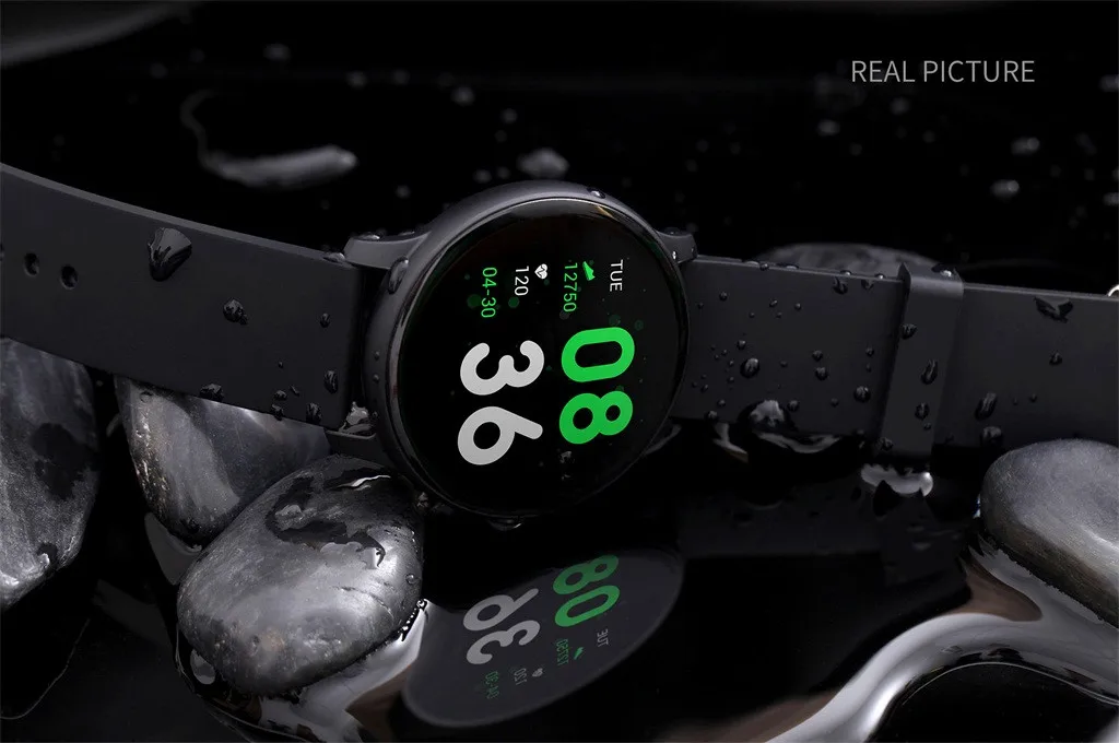 KW19 IP67 Waterproof Smart Watch Real-Time Smart Watch Heart Rate Sport Fitness track Bluetooth Smartwatch montre intelligente