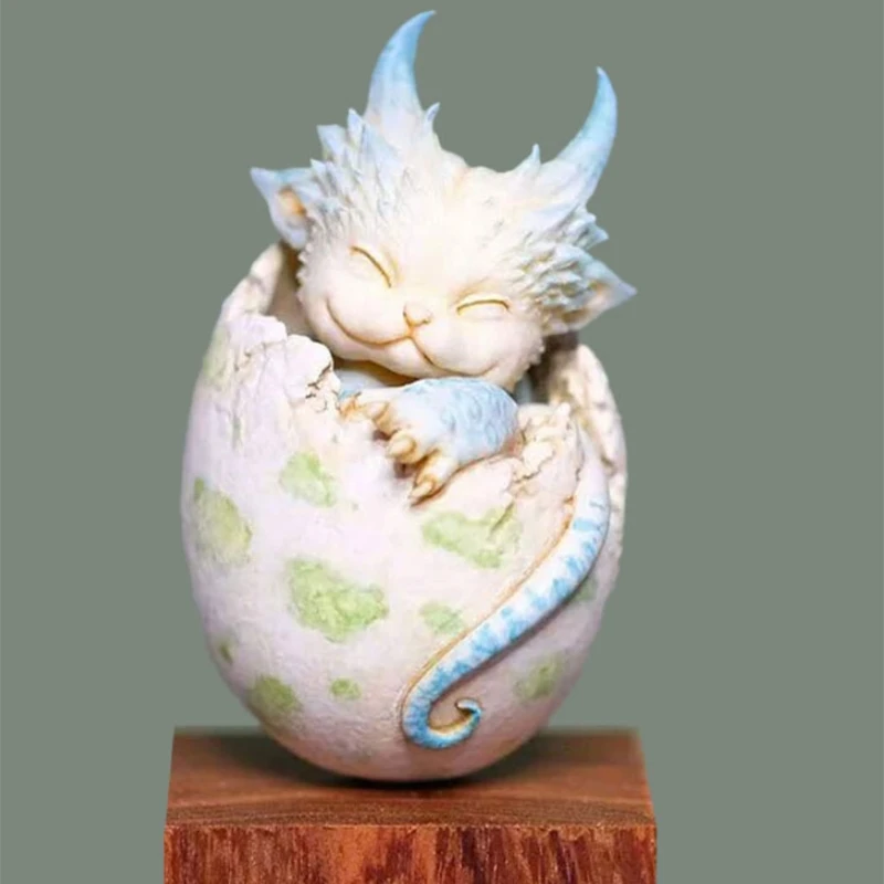 New Dragon Egg Epoxy Resin Mold Jewelry Pendant Silicone Mould Diy Crafts Ornaments Decorations Casting Tool | Дом и сад