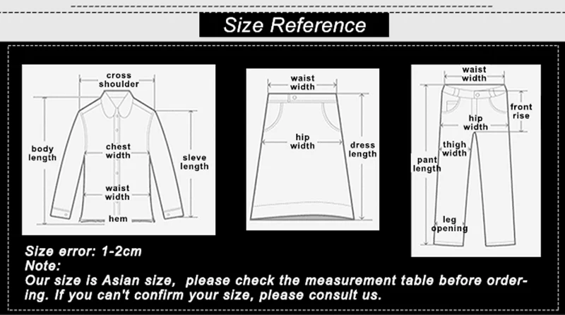 尺寸测量方法图