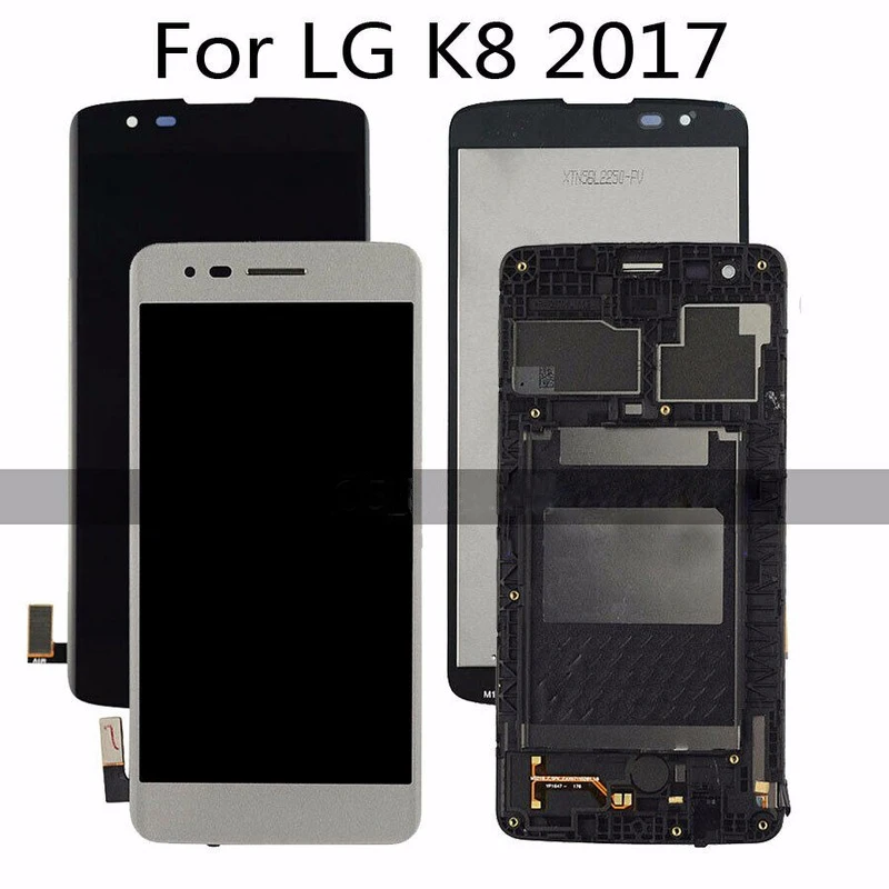 

Original Tested LCD display for LG M210 MS210 Aristo LV3 LG K8 2017 Touch Digitizer Screen LCD Display Frame Replacement parts