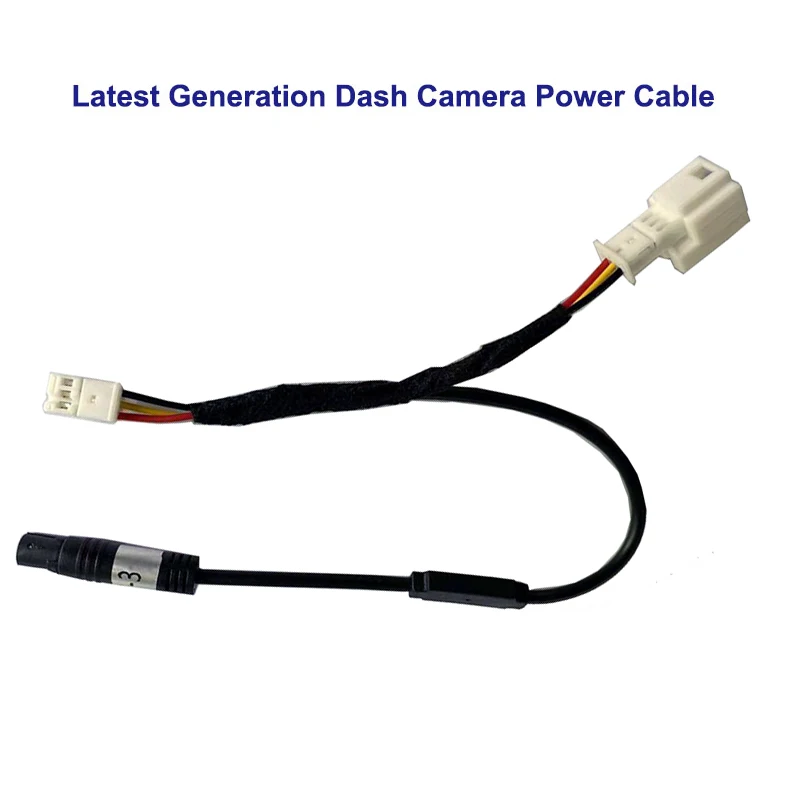 

New Plug and play Power Cable For Car Dvr Dash Cam Easy to install connect to the rain sensor or reading light of the car