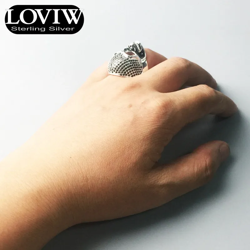 925 пробы Серебряное кольцо в виде черепа, Thomas SABOR Стиль сердце Rebel хорошее украшения для Для мужчин Для женщин подарок, Супер предложения