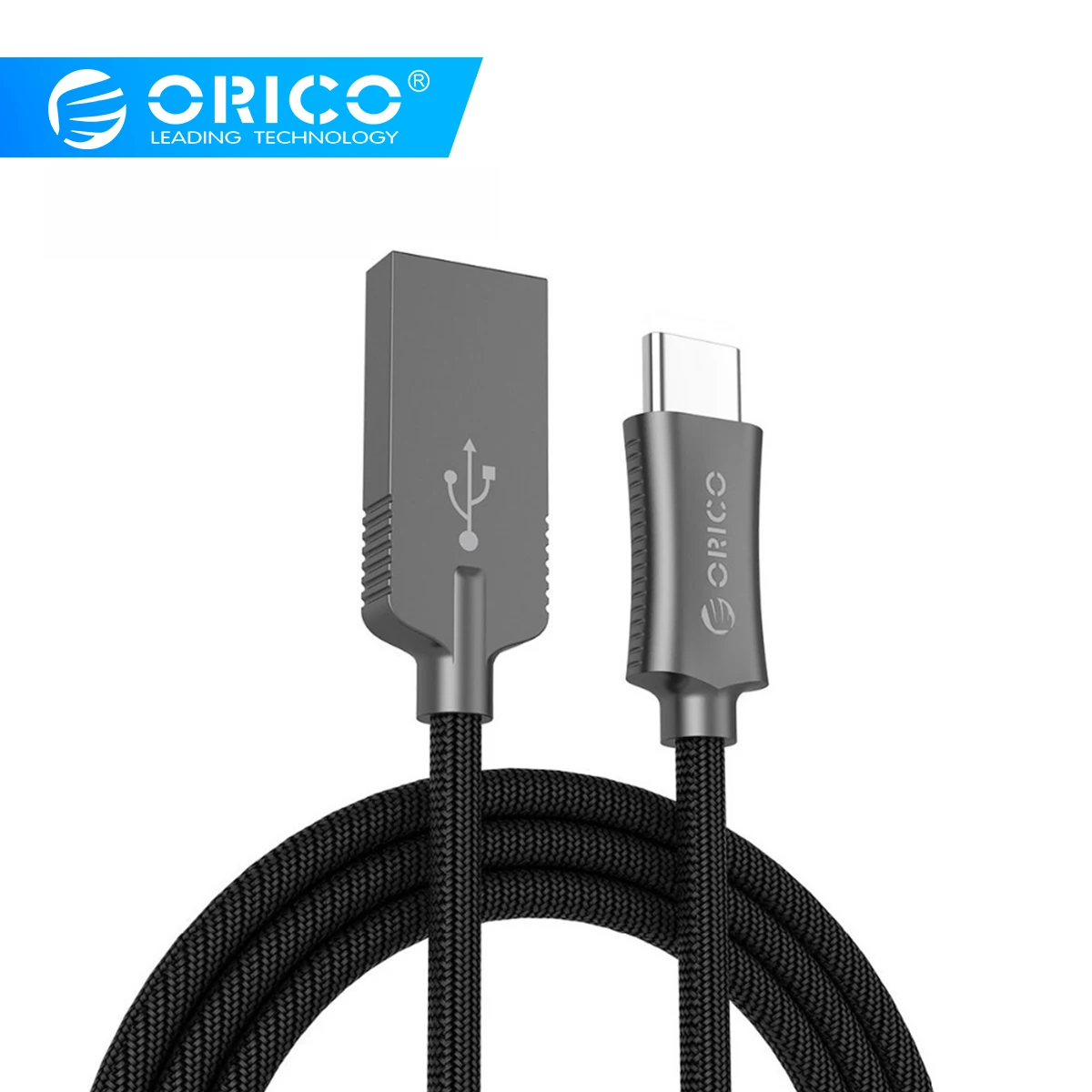 ORICO type-C кабель usb type A-USB-C кабель USB кабель для синхронизации и зарядки для huawei Macbook LG G5 Xiaomi Mi 5 htc цинковый сплав 1 метр