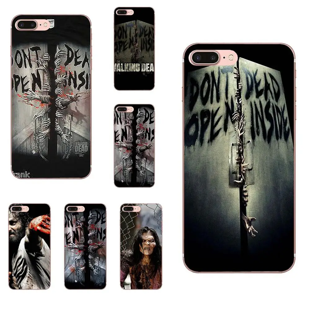 Dont Open Dead Inside For iPhone SE2020 11 Plus Pro X XS Max XR 8 7 6S SE 4S 5 5C 5S Soft Mobile Phone Cases | Мобильные телефоны и