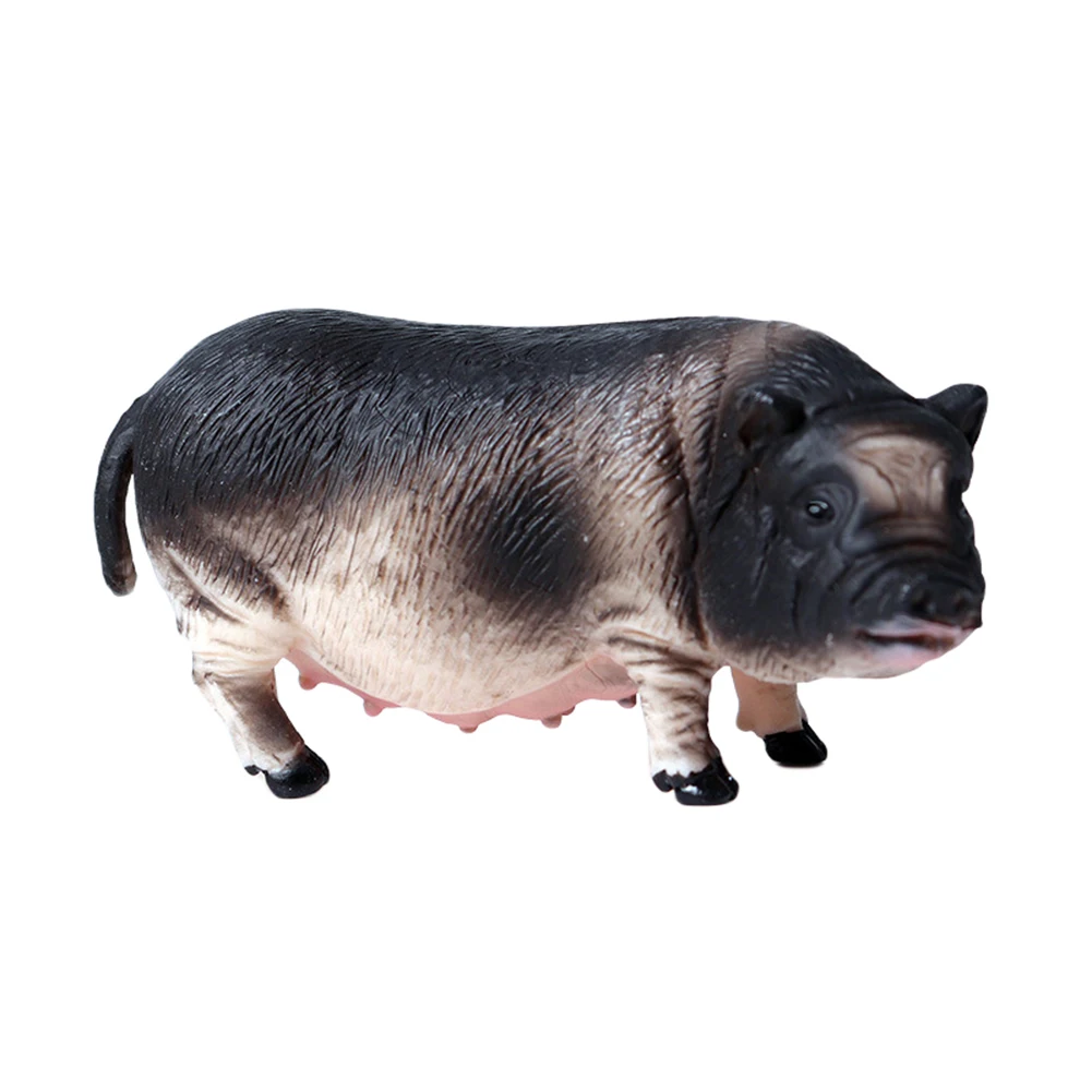Моделирование Viet Pig Boar животная модель фугурин детская игрушка поделочный материал декоративные статуэтки набор игрушек маленький пластик моделирование
