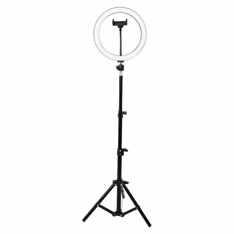 

Universal Fill Light Tripod 10"LED Ring Lamp Mobile Phone Holder Kit Selfie Photography Beauty Lamp For iphone samsung huawei