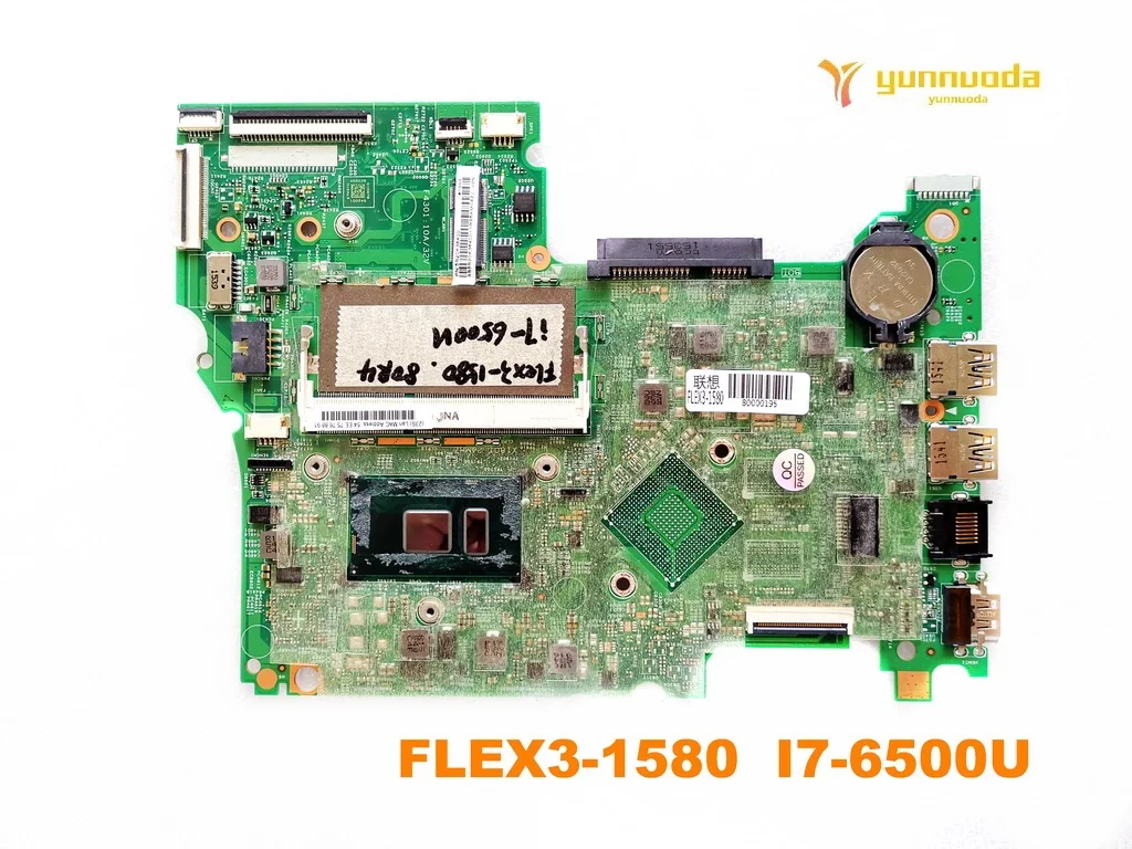 Для lenovo FLEX3-1580 Материнская плата ноутбука FLEX3-1580 I7-6500U испытанное хорошее