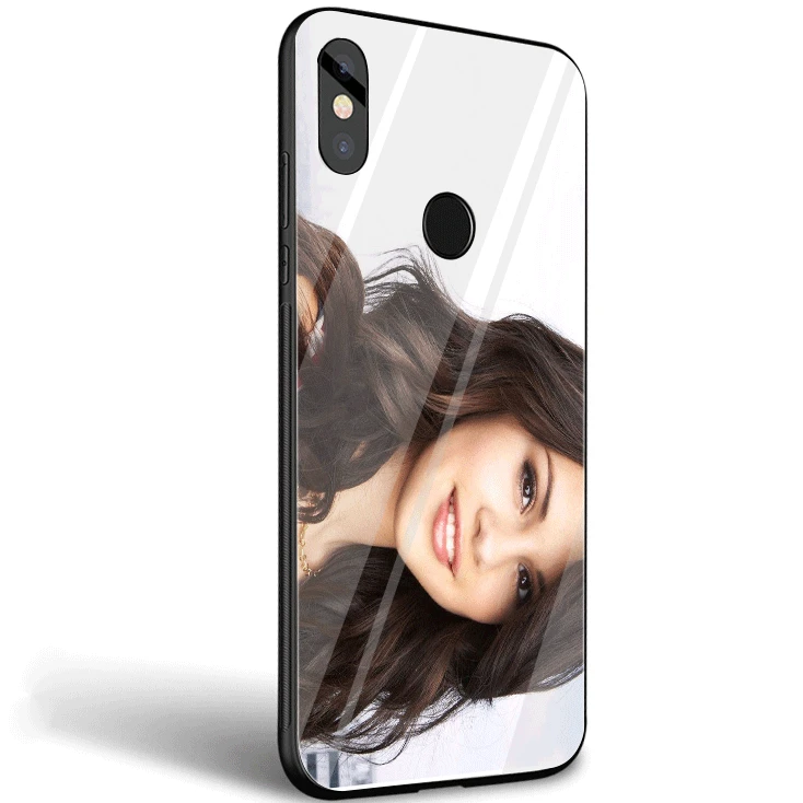 Чехол для мобильного телефона из стекла ТПУ для Xiaomi Mi Note7 5 6 Pro Poco F1 A1 A2 4X5X6X9, красивый модный чехол для девочки