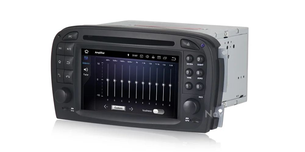8Core 4G Android 9,0 Автомобильный DVD плеер для Mercedes Benz R230 SL SL500 2001-2007 автомобильный мультимедийный пальер gps радио FM