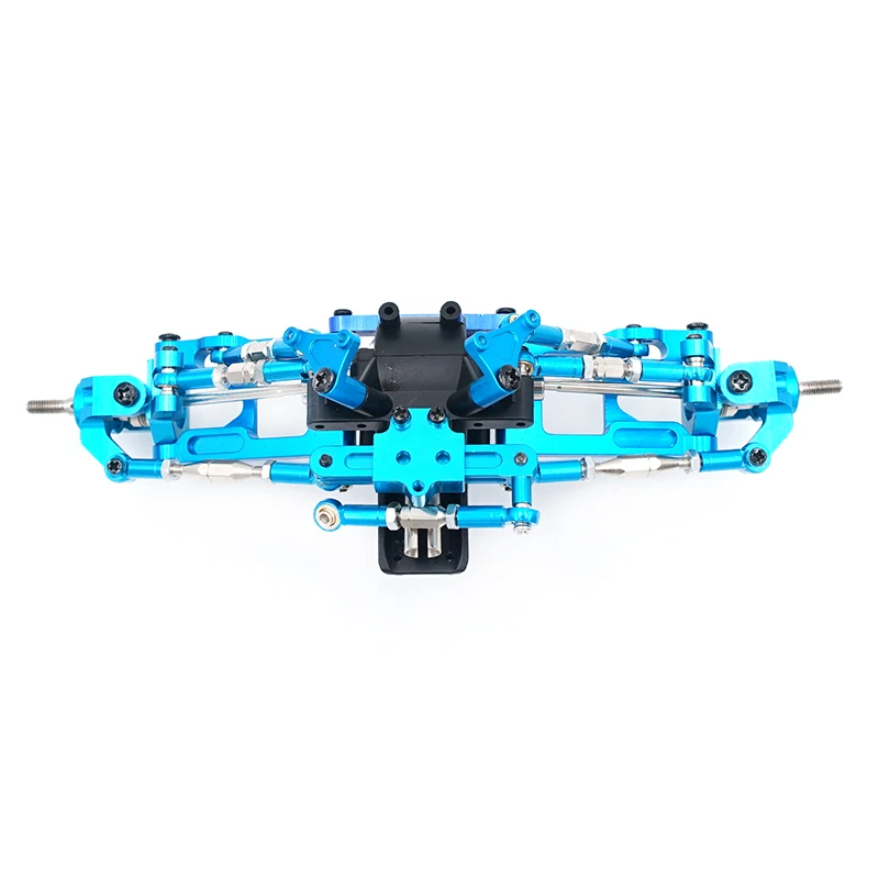 Mirbest RC diy Запчасти для Wltoys 12428 части 12423 JJRC Q46 RC металлические запчасти для автомобиля Аксессуары для модернизации металлическая коробка передач с